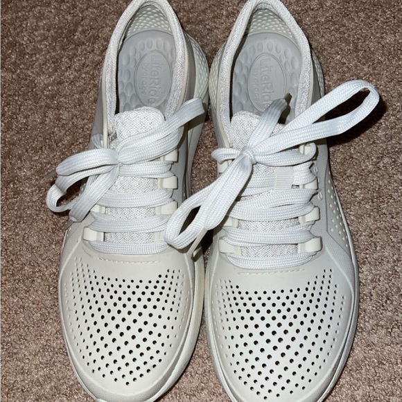 Lite ride rubber croc lace up shoes - Picture 2 of 6